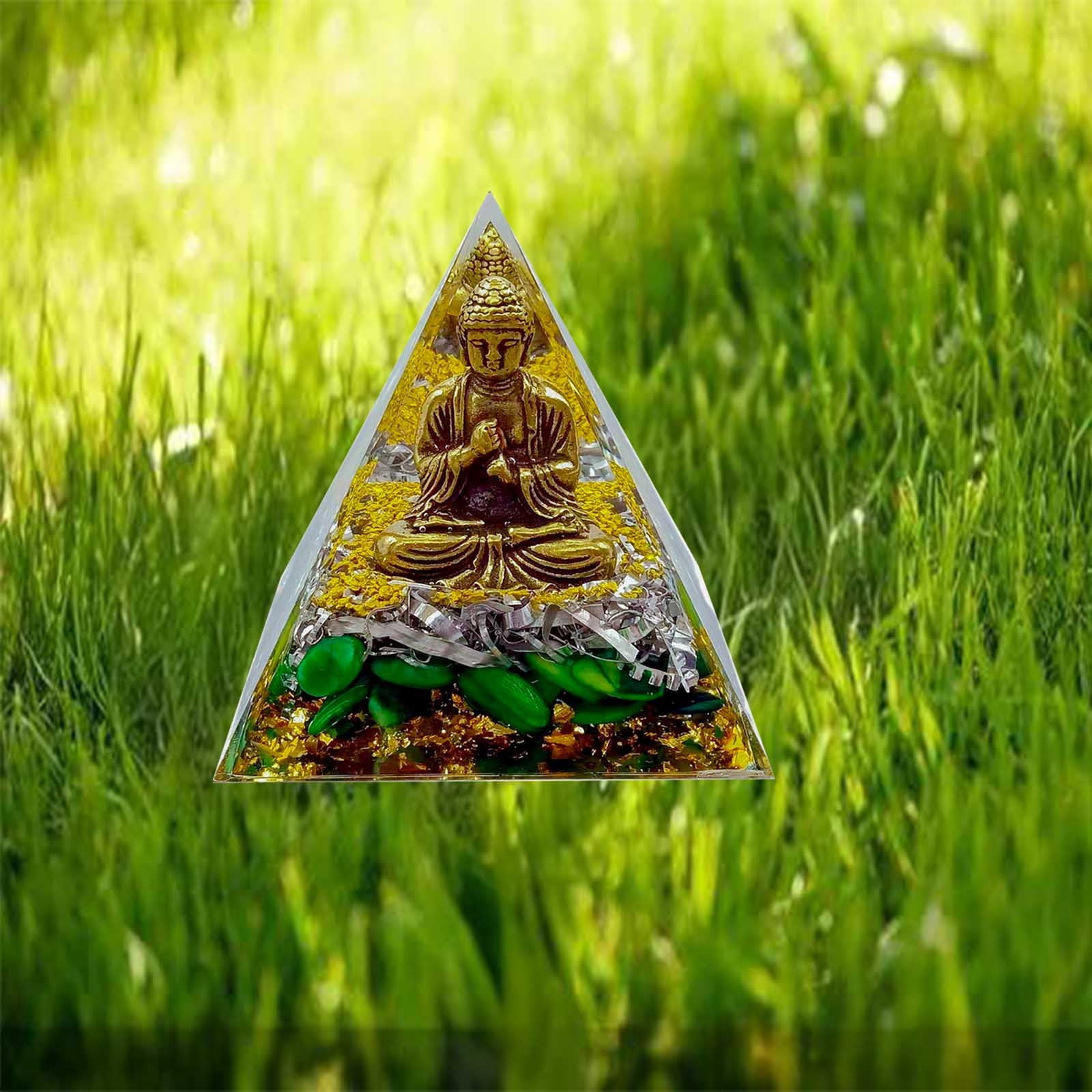 y♡Crystal Zxsyw Handcrafted Crystal Triangle Ornaments for Home Decor