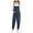 A-Blue, variant on Jinhomg Womens Plus Size Jumpsuit Loose Fit Comfy Denim Bib Overalls 2025 Casual Solid Spaghetti Strap Romper with Pockets Daily Wear Sales Today Clearance Blue L