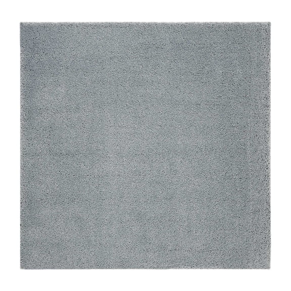 Nourison Malibu Shag MSG01 Slate Indoor Area Rug - 6'7" x SQUARE
