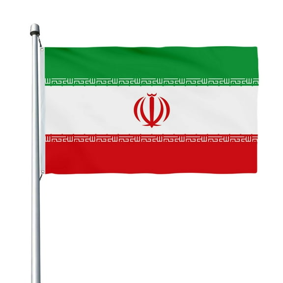 Aihccy Iran Flag with Brass Grommets Size - 3x5Ft