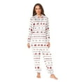 thumbnail image 4 of joogoo Santa Claus and Reindeer Unisex Adults Onesies Pajamas Jumpsuits L, 4 of 7
