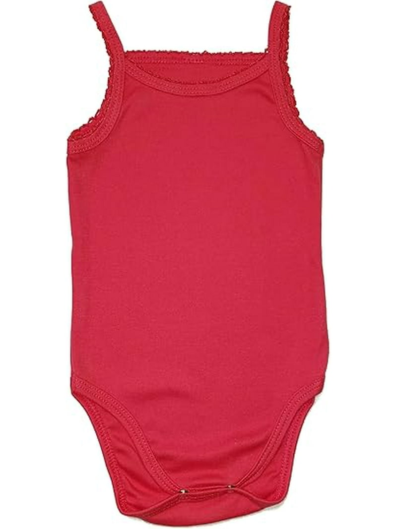 B-One Kids Girls Bodysuit Spaghetti Strap Sleeveless Onsies