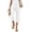 38# White, variant on Cotton Linen Capris for Women Casual Summer Straight Wide Leg Loose Drawstring Elastic Waist Petite Pull On Pants for Women Blue 3XL