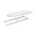 thumbnail image 4 of Mini tabla de planchar antideslizante con mesa de planchar con patas Blanco, 4 of 6