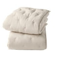 thumbnail image 2 of Better Homes & Gardens Beige Chambray Pillow Shams, King (2 Count), 2 of 6