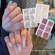 thumbnail image 3 of Qarigey Uñas de cristal para uñas, 6 cajas de cristal de fondo plano para decoración de uñas, joyas de diamantes, Kit de piedras, bolsas, Juegos de manicura Diamante de imitación negro, 3 of 6