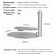 thumbnail image 5 of Ceiling Table Wall Mount Multi-Angle Projector Stand Rotatable for Mini Projector Play 3/ MoGo 2 Pro, 5 of 5