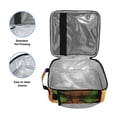 thumbnail image 3 of Haosy Halloween Evil Pumpkin Reusable Lunch Box Men/Women Insulated Lunch Bag for School Picnic Travel, 3 of 6