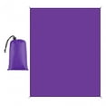 thumbnail image 4 of Beach Blanket Camping Blanket Picnic Mat Waterproof Sandproof Foldable Beach Mat Purple, 4 of 8