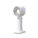 thumbnail image 1 of Ventilador de mano Toystoory recargable inalámbrico portátil de viaje plástico azul rosa Blanco, 1 of 6