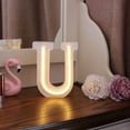 thumbnail image 5 of LINLIN English Alphabet Lights, LED Neon Night Light Battery/USB Powered Wall Decorative Night Light for Home Wedding Christmas Birthday Party Shopwindow Bar, 5 of 9