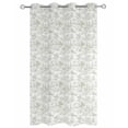 thumbnail image 2 of Outdoor Curtains for Patio, Sage Green Tree Waterproof Blackout Outside Curtain for Porch/Pergola/Gazebo, Botanical Solid Plant Leaf Spring Summer Thermal Insulated Drapes, 1 Panel, 54 x 95 Inch, 2 of 8