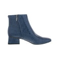 thumbnail image 2 of Circus by Sam Edelman Womens Daysi Faux Leather Crocodile Print Ankle Boots, 2 of 3