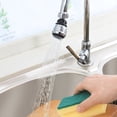 thumbnail image 2 of Moyic Boquilla de grifo giratorio de 360 ​​grados, filtro de agua antisalpicaduras, cabezal de ducha, grifo de burbujas para baño, herramientas de Juegos de accesorios de baño TYPE1 6.5x1.9x2cm Moyic  JJ14506-02B, 2 of 6