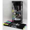 thumbnail image 2 of G.T. Luscombe Highlighters, Chisel Point, Assorted Colors, 5 Count, 2 of 4