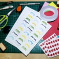 thumbnail image 5 of Whataatahia Cinta adhesiva de doble cara (43 yardas) para regalos, fotos, documentos, papel tapiz, álbumes de recortes, manualidades, cintas, tarjetas y cajas (1/5 pulgadas), 5 of 5