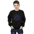 thumbnail image 2 of Harry Potter Boys Neon Deathly Hallows Sweatshirt, 2 of 5
