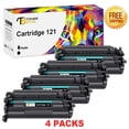 thumbnail image 1 of Toner Bank Compatible for Canon 121 High Yield Toner Cartridge Black 4-PACK for Canon CRG-121 Cartridge 121 Black Toner Cartridge for Canon Image Class D1650 Toner Image Class D1620 Printer Ink, 1 of 8