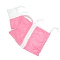 thumbnail image 3 of Bolsa de baño de malla transpirable para gatos, ajustable para facilitar el lavado y el corte de uñas, rosa y blanco, 3 of 8