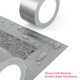 thumbnail image 5 of Cinta adhesiva XUXU, resistente al agua, color plateado, 60 m, 5 of 6