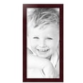 thumbnail image 2 of ArtToFrames 11" x 23" Mahogany Picture Frame, 11x23 inch Brown MDF Poster Frame (WOM-3978),  Pack, 2 of 8