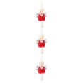 thumbnail image 4 of stanreset Noël Peluche Ange Suspendu Jouet Vacances Pendentif Décoration Rouge 3Set, 4 of 6