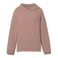 thumbnail image 4 of 2025 Womens Tops Long Sleeve Shirts Casual Fall Winter Tunics Pleated V Neck Fashion, 4 of 5