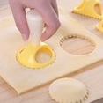 thumbnail image 3 of Matsuzay Máquina para hacer dumplings, desmontable, lavable, reutilizable, lavable, pastel de frutas, pastelería, molde para ravioles, juego Herramientas y accesorios para hornear, 3 of 3