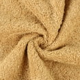 thumbnail image 5 of Superior Oregon Organic Cotton Solid Face Towel/Washcloth, Set of 12, Gold, 5 of 11