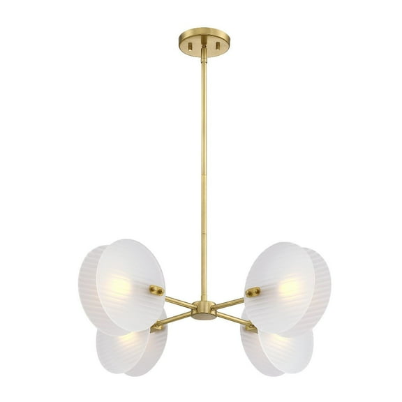 D311C-4CH-BG Designers Fountain Sky Fall - 4 Light Chandelier -8 Inch Tall and 28 Inch Wide