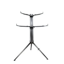 Quik Lok Stay Intruder 2-Tier Keyboard Stand - Black