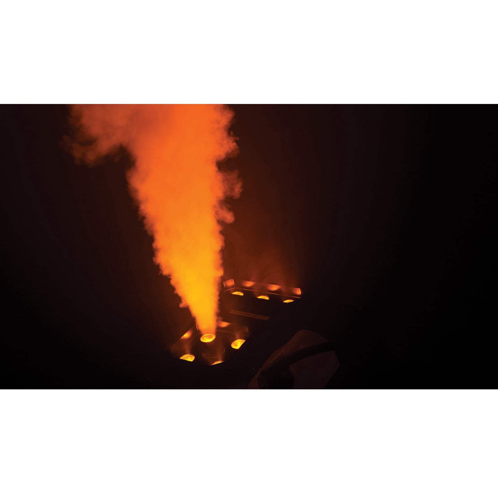 Chauvet DJ Geyser P7 RGBA+UV Pyrotechnic-Like Fog Machine with Utility Case & Quick Dissipating Fog Fluid Package