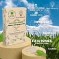 thumbnail image 3 of Biodegradable Dental Floss Picks 100 Count 2 Packs | Eco-Friendly Bamboo Like Straw Wheat Sustainable Mint Flavored Flossers for Kids and Adult Teeth Cleaning the Enviromentally Conscious, 3 of 3