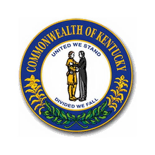 3.8 Inch Kentucky State Seal Vinyl Transfer Decal
