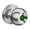 Silver, variant on Fingerprint Safe Electronic Lock Door Handle Stainless Steel Round Knob Rotation Doorknob with Key ,Effortless Installation