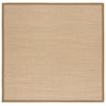 thumbnail image 3 of Safavieh Natural Fiber Jovana Solid Area Rug, Maize/Linen, 6' x 6' Square, 3 of 12