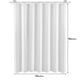 thumbnail image 2 of ZYNERY Cortina de waffler , con 12 ganchos de acero inoxidable, cortina de baño de tela pesada, impermeable, duradera, lavable a máquina, adecuada para la mayoría de baños estándar (Marfil blanco), 2 of 7