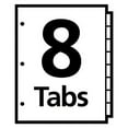 thumbnail image 4 of Write And Erase Big Tab Paper Dividers, 8-Tab, White, Letter | Bundle of 10 Sets, 4 of 4