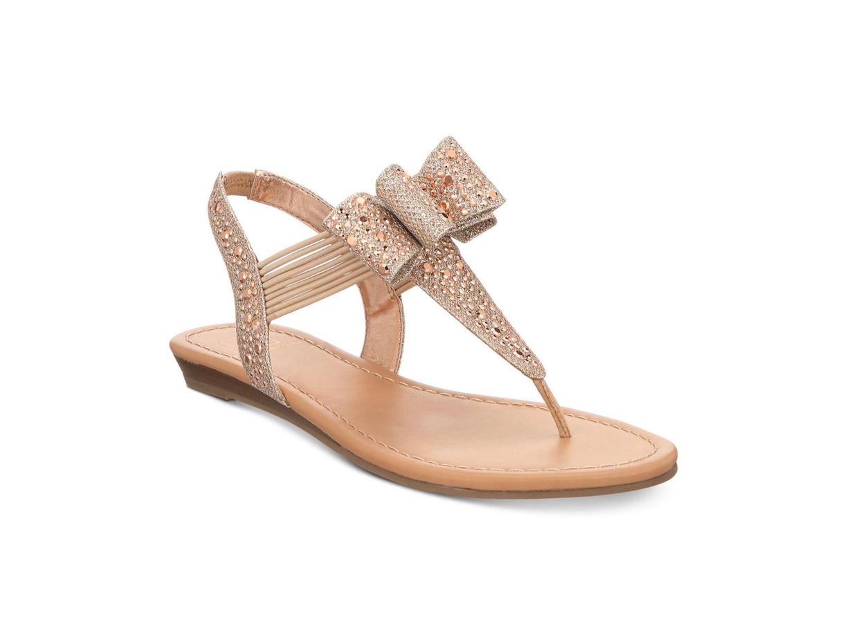 material girl bow sandals