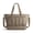 Camel, variant on Weekender Overnight Bag, 39L Large Travel Duffle Tote Bag, Fashion Carry On Gym Bag Water-Resistant Shoulder Handbags with Shoe Compartment, Navy Blue