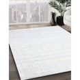 thumbnail image 2 of Ahgly Company Indoor Rectangle Contemporary Water Blue Solid Area Rugs, 8' x 10', 2 of 6