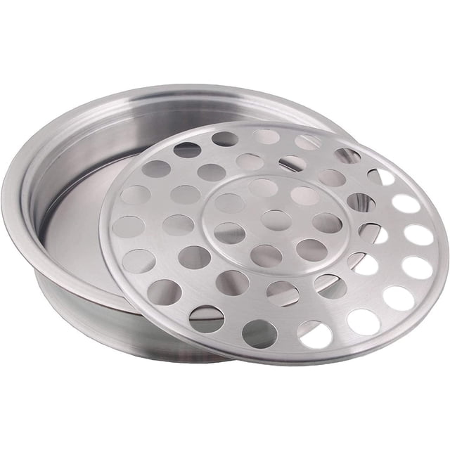 Mayur Export Acier Inoxydable Acier Inoxydable Mayur Export Plateaux de Communion en Acier Inoxydable, Plateau de Tasse Sacrée pour Églises Mayur Export Fournitures de Communion en Acier Inoxydable (Argent Mat)