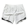 thumbnail image 1 of Pantalones cortos deportivos de secado rápido para hombre, pantalones de fitness falsos de dos piezas, pantalones para correr maratón, bolsillo invisible para teléfono móvil, 1 of 3