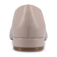 thumbnail image 4 of Journee Womens Carmin Slip On Low Block Heel Pointed Toe Dress Flats, Widths Available, 4 of 10