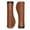 Brown, variant on Bike Grips,Bicycle Handlebar Grips Shock Absorbing Ergonomic Comfortable Non-Slip Rubber,Lock-On Cycling Handlebar Grips for Mountain Bike/Scooter/Ebike