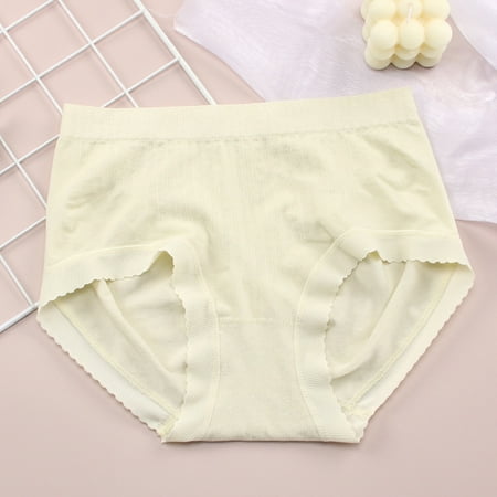 

CAICJ98 Women S Lingerie Sport Panties Plus Size High Waist New Design Cotton Breathable Panty Women Dot Briefs Comfort Cotton Briefs Green One Size