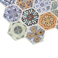 thumbnail image 4 of AG Trade Dundee Deco Hexagon Patchwork Mosaic PVC 3D Wall Panels, Decorative Wall Paneling 25.6 sq ft; 38" x 19", Pack of 5, 4 of 4