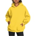 thumbnail image 1 of MeetoTime Sweat à Capuche Surdimensionné pour Femmes 2024 Décontracté à Manches Longues avec Poches, 1 of 5