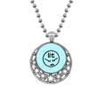 thumbnail image 1 of Irrité la Colère Naïve Enfantine Colliers Pendentif Rétro Lune Étoiles Bijoux, 1 of 3