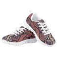 thumbnail image 4 of Pzuqiu Snake Pattern Little Girls Sneakers Size 11 Breathable Lightweight Kids Running Shoes Comfortable Animal-print Tennis Shoes, 4 of 7